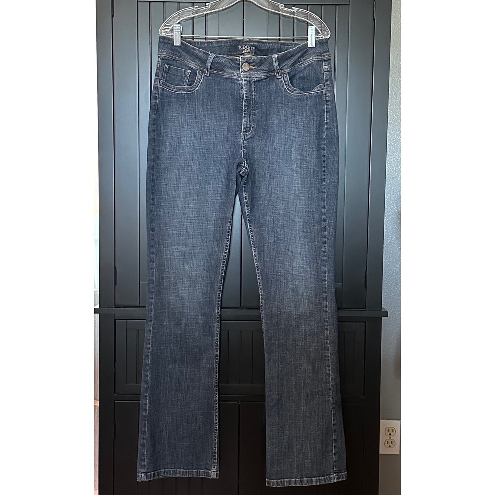 Riders by Lee Bootcut Jeans Women 14L Mid Rise Denim Casual Classic Minimalist
